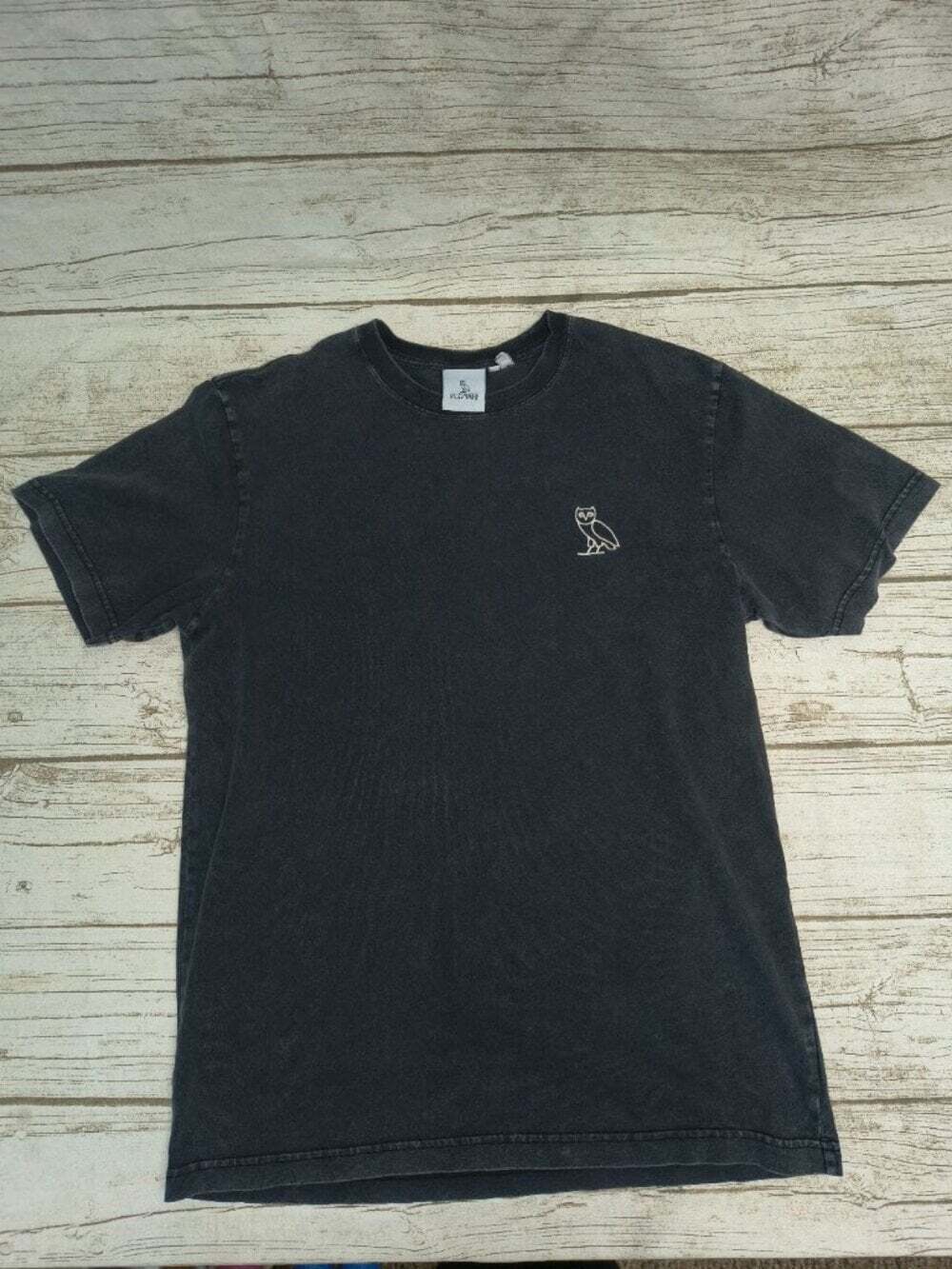 OVO October’s Very Own Black Owl Logo T-Shirt Size S